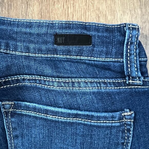 Kut from the Kloth Catherine Mid Rise Boyfriend Distressed Jeans Sz 4 - Picture 11 of 11